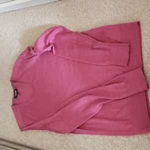 EXPRESS sweater mens pink Merino wool blend sz S